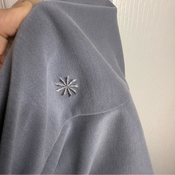 Athleta Gray Blue Straight Leg Pants Size XS GUC - Picture 5 of 5